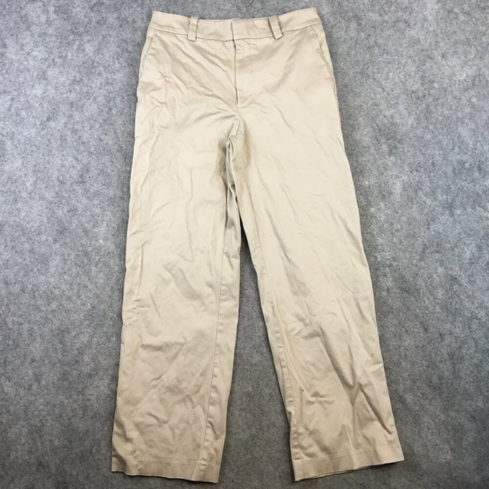 Aritzia Cream Straight Leg Pants